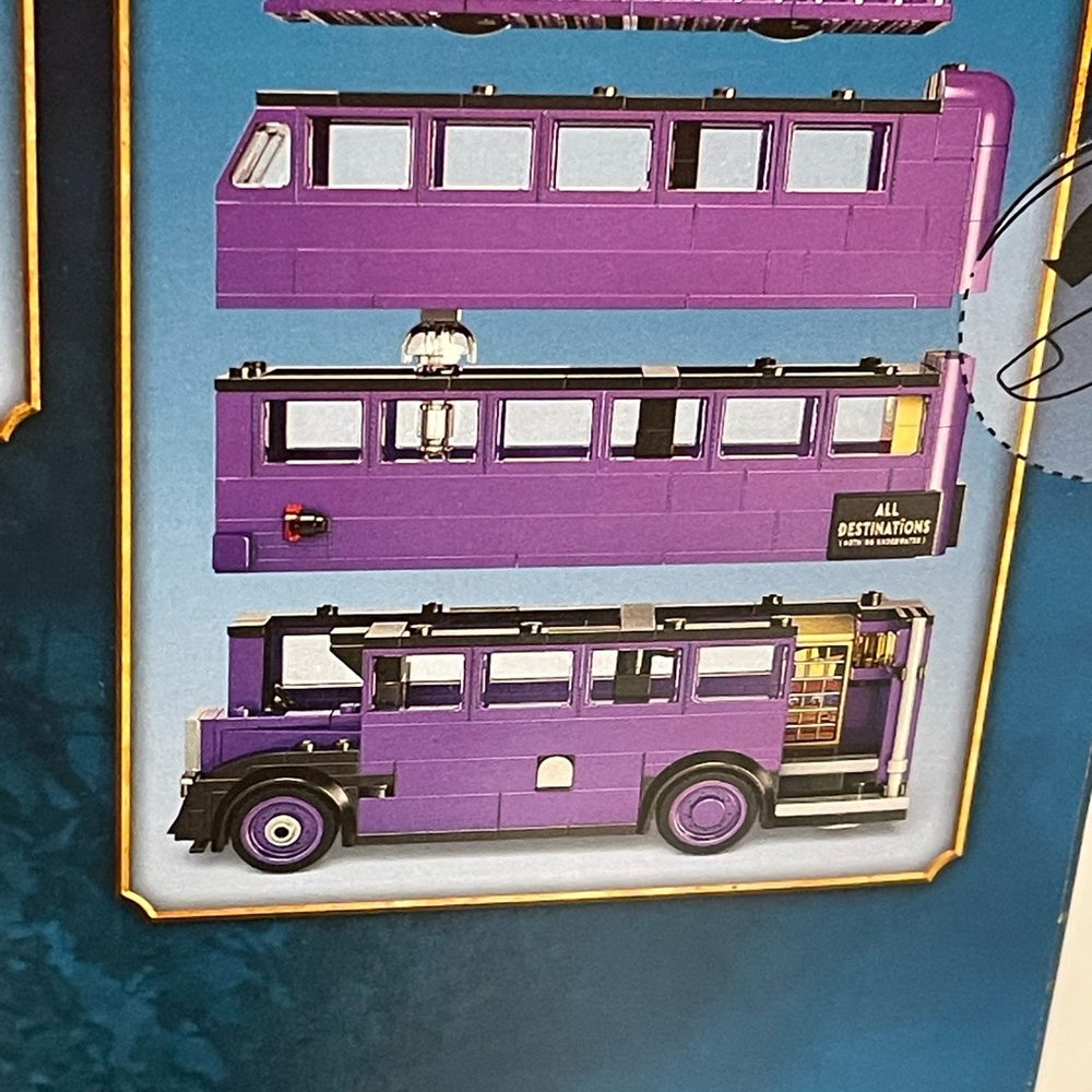 LEGO Harry Potter Knight Bus Adventure - Purple 76446 499Pcs 8+ NIB Sealed - Picture 5 of 14
